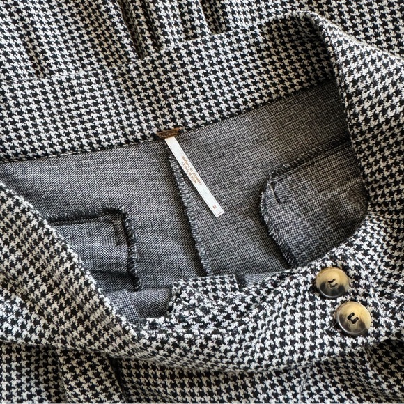 Free People Pants Josie Houndstooth Pants - Picture 4 of 7